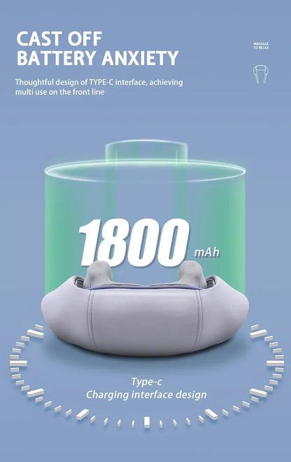 LuxeRelief™ Smart Shiatsu Massager